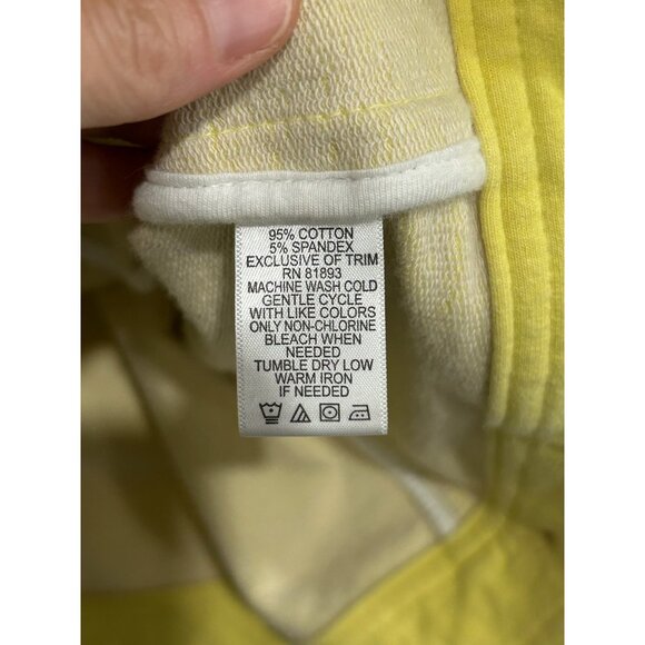 Isaac Mizrahi Live Yellow Button-Front Denim Jacket Plus Size 18W Versatile Clas - Picture 7 of 10